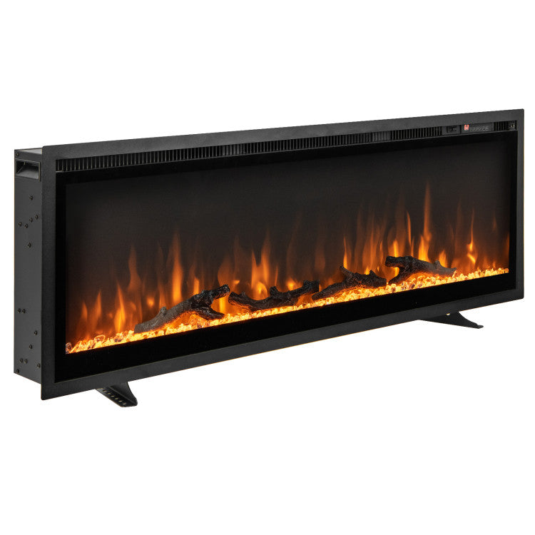  Electric Fireplace Setup in Office