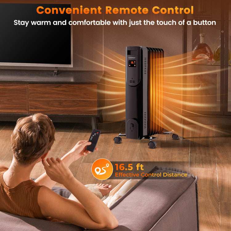 Efficient space heater suitable for rooms up to 300 square feet