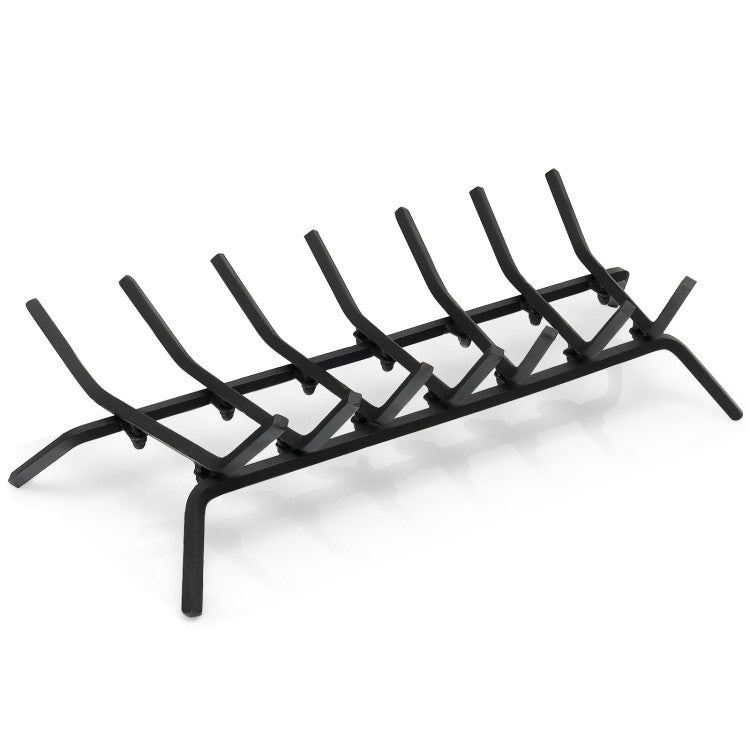Heavy-duty outdoor fire pit grate