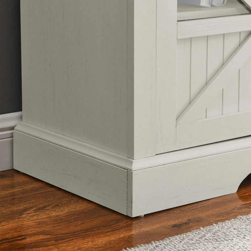Electric fireplace cabinet with overheat protection and safety features