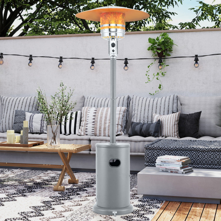 In-use image of heater during cold weather