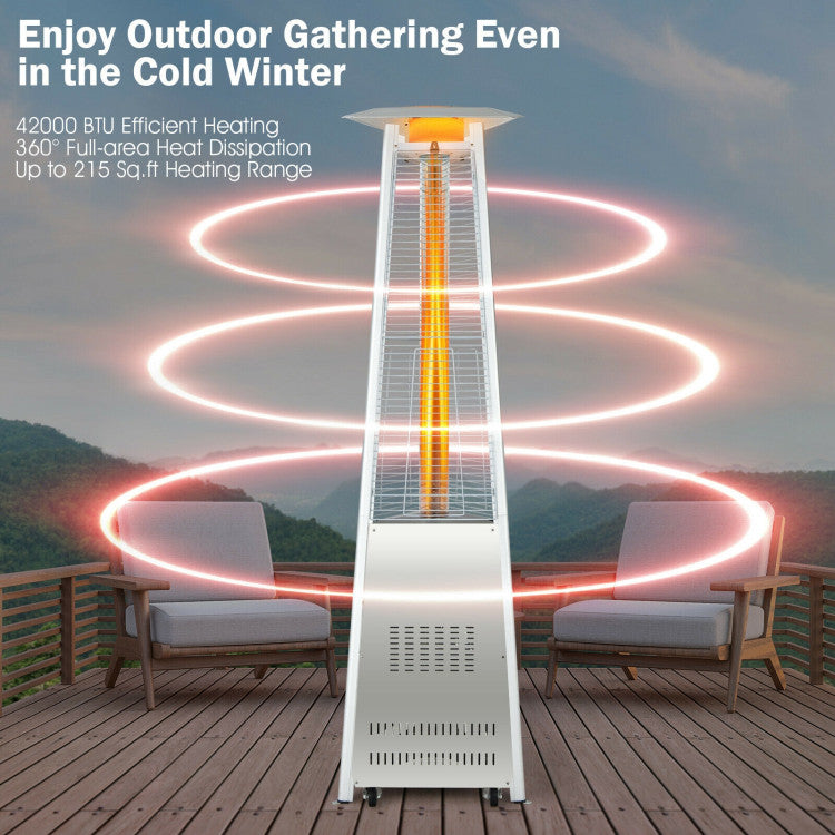  Portable infrared heater for large patio areas