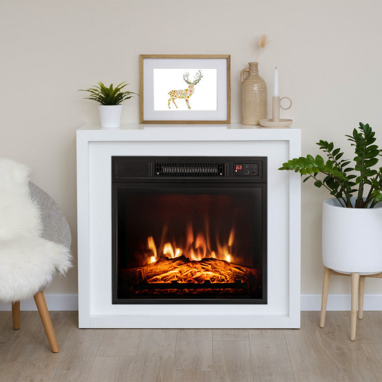 Realistic Flames Electric Fireplace Insert for Living Room