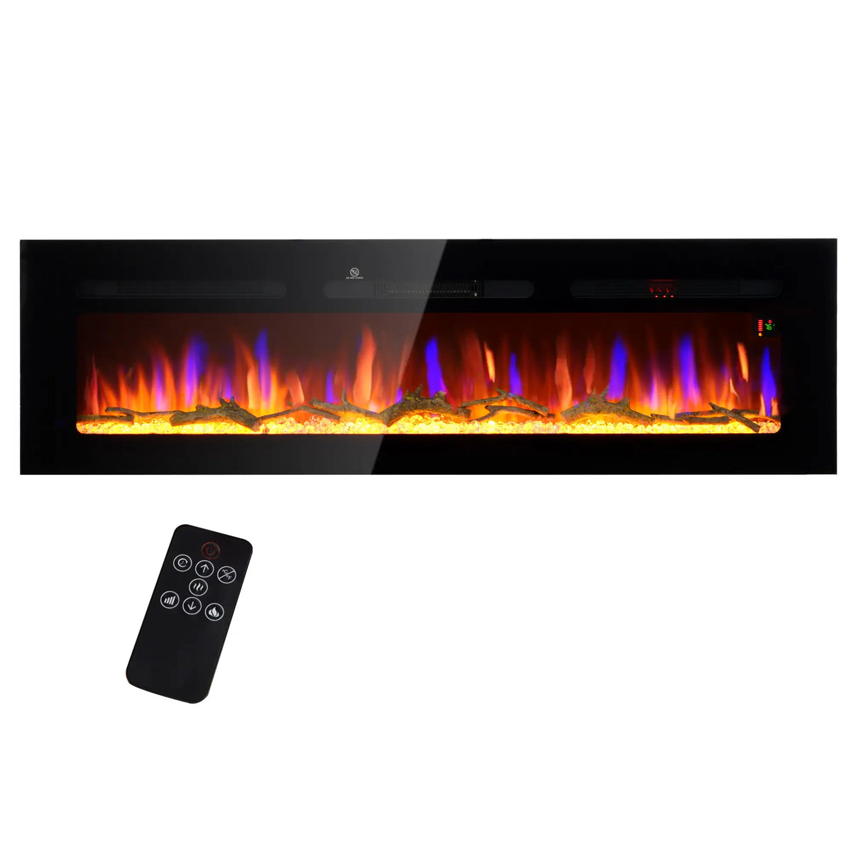 modern electric fireplace, electric wall heater
