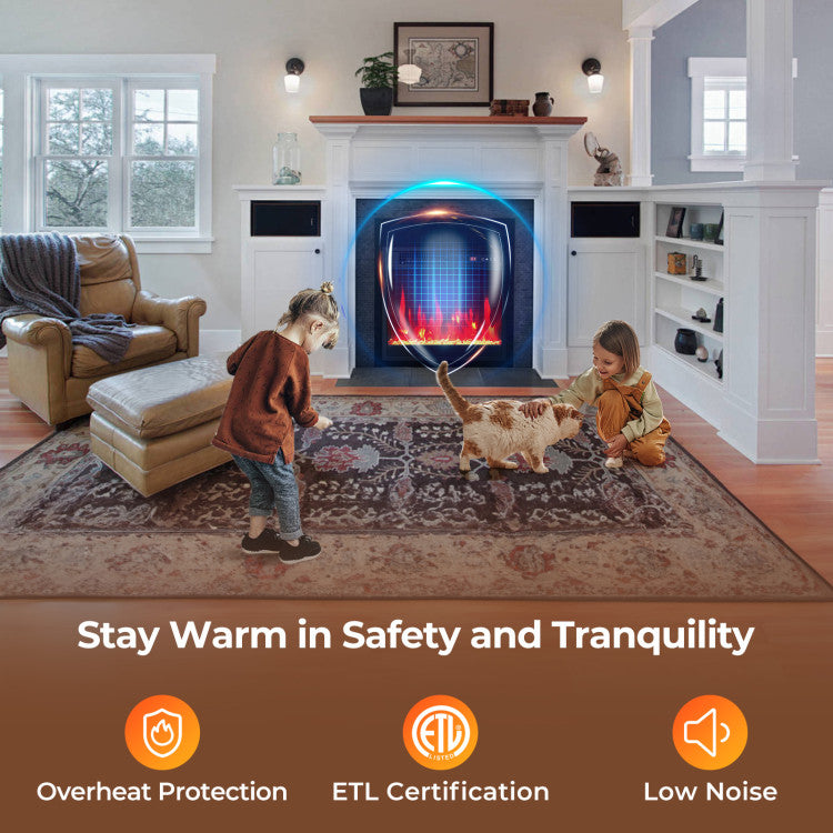  Remote Control Electric Fireplace Insert