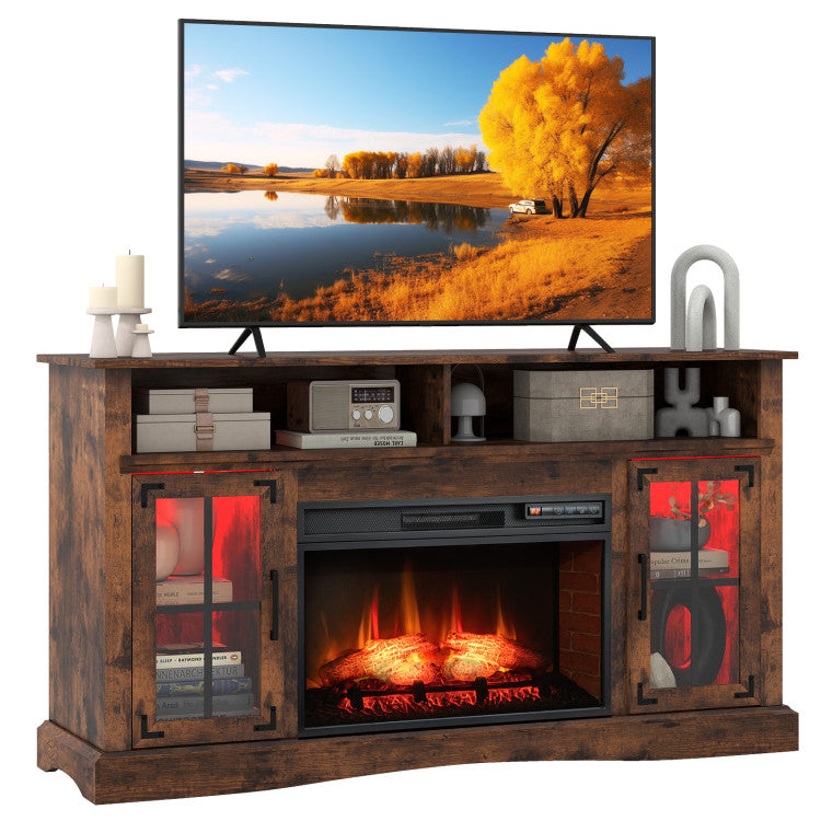 remote-controlled-fireplace-entertainment-unit