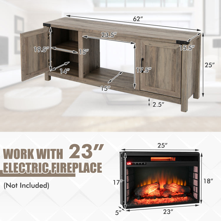 rustic-tv-media-console-with-fireplace-space