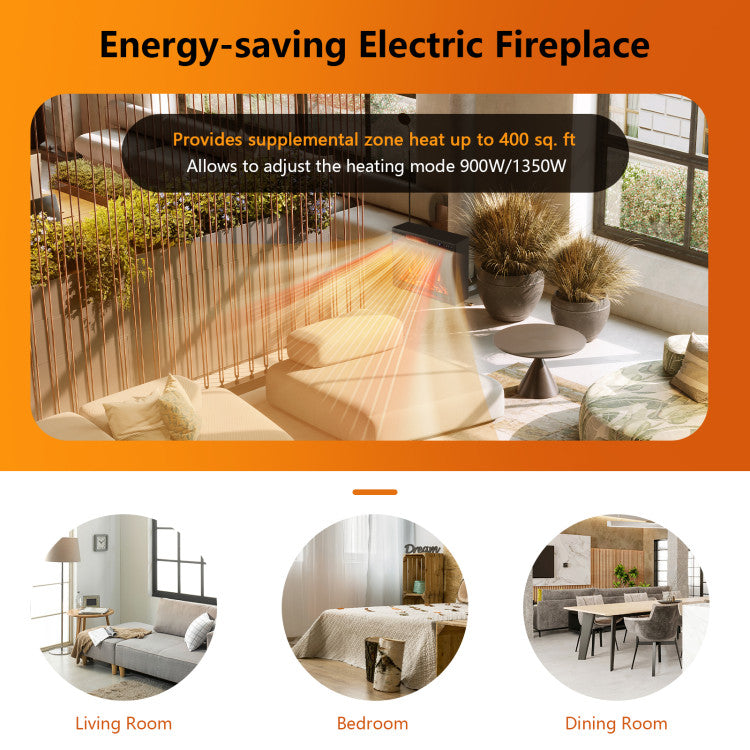 Safe electric heater with built-in overheat protection feature