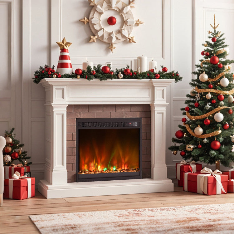 	safety certified electric fireplace insert