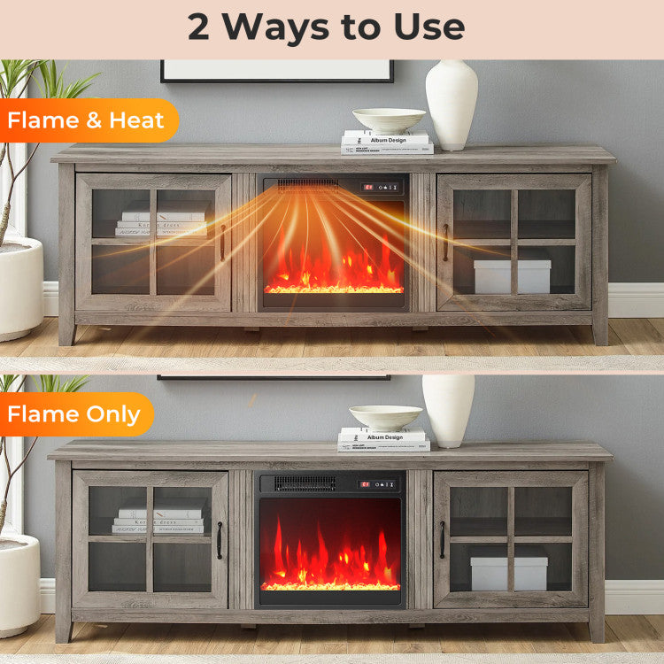 Small Electric Fireplace Insert for Apartments