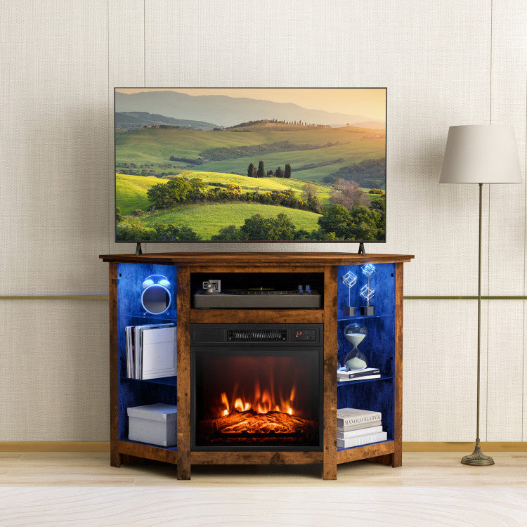 Smart fireplace with Bluetooth APP control interface