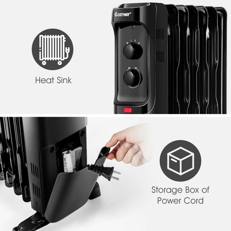 Versatile space heater suitable for medium to large rooms