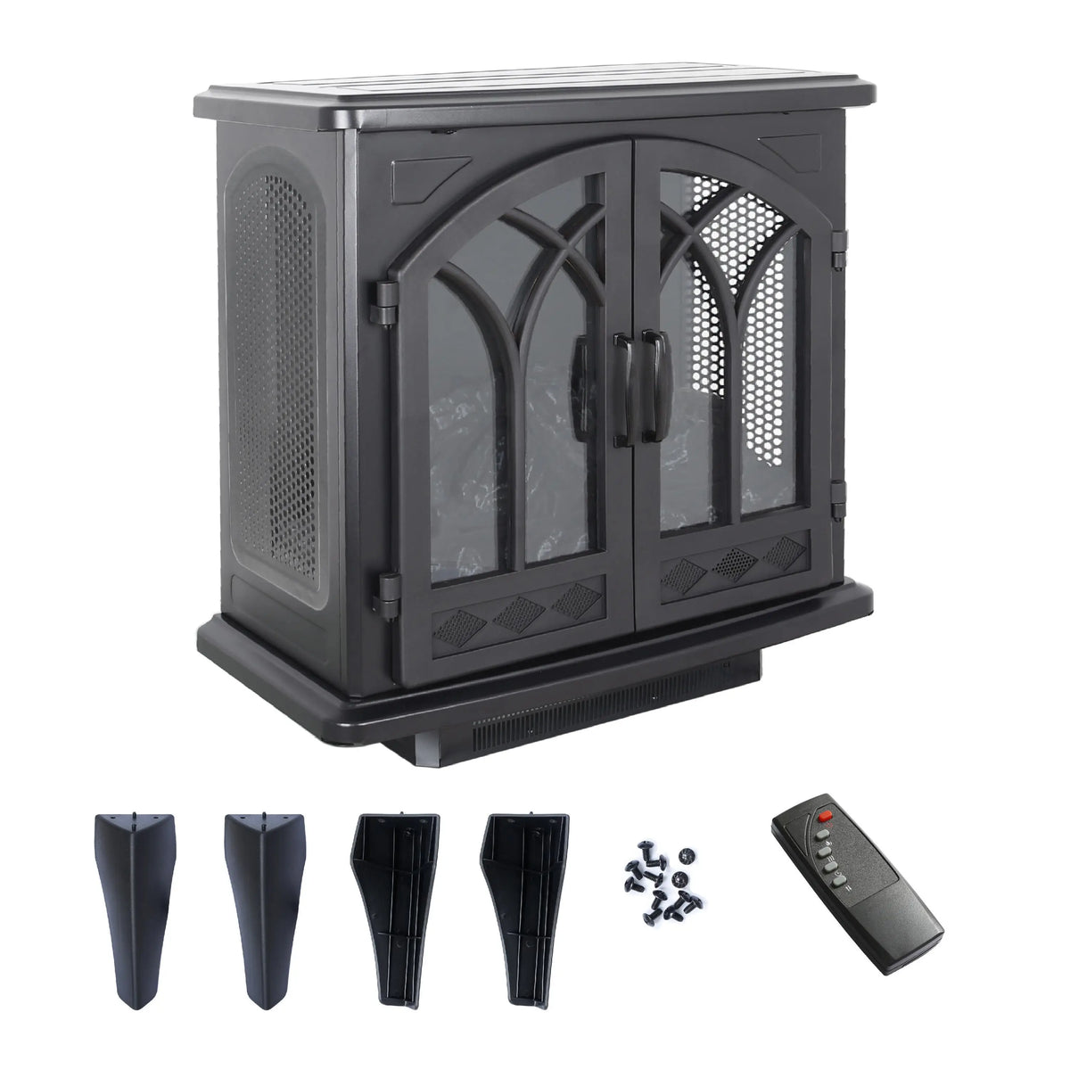 stylish-three-sided-electric-fireplace