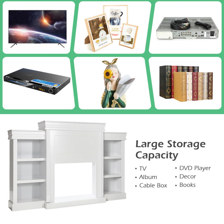 tv-cabinet-built-in-fireplace-and-shelving