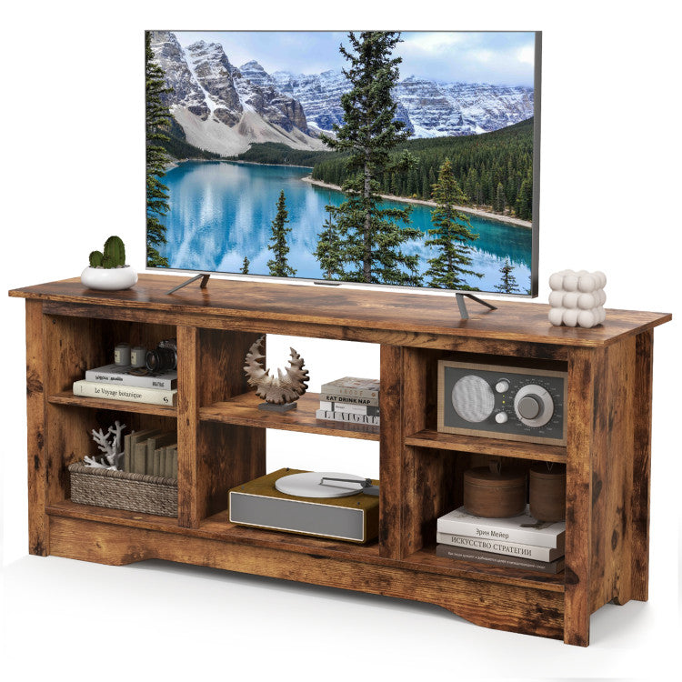 TV console unit ready for 18 inch fireplace insert