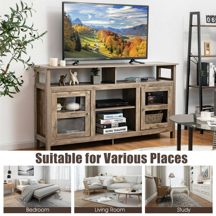 TV Console Unit for Home Entertainment Cabinet