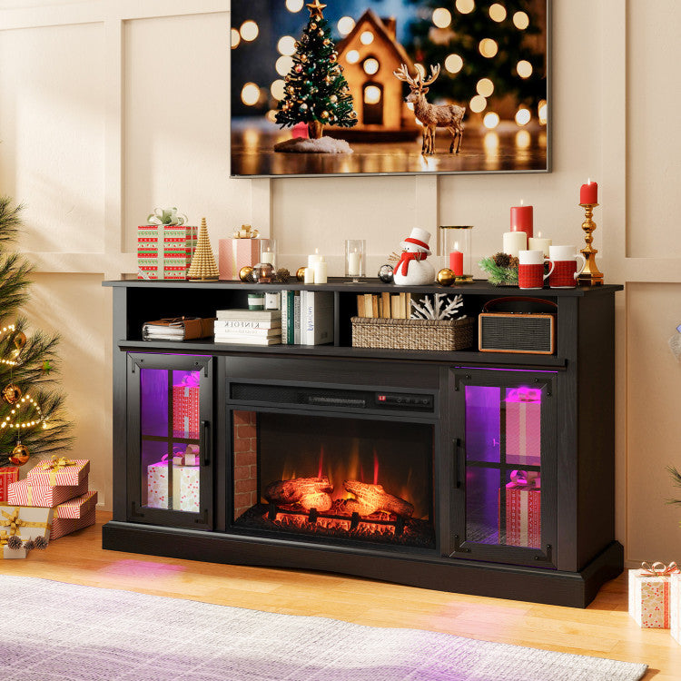 tv-stand-fireplace-with-adjustable-thermostat.