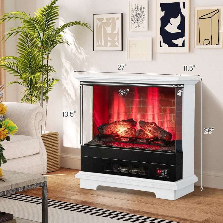 Versatile Electric Fireplace Heater
