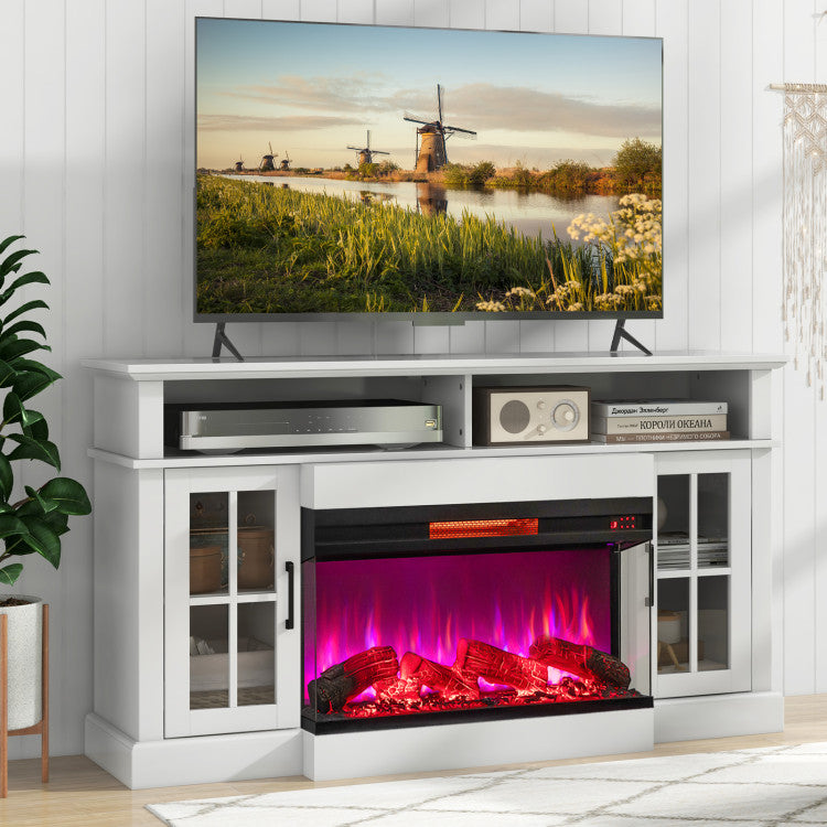  Wall Mounted 36 Inch Electric Fireplace