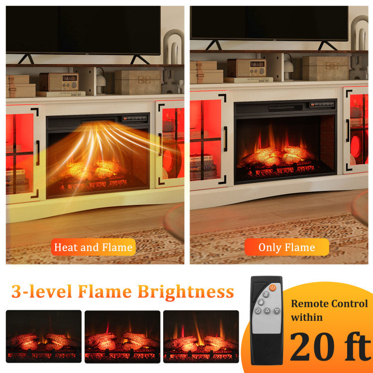 wooden-tv-cabinet-flame-effect