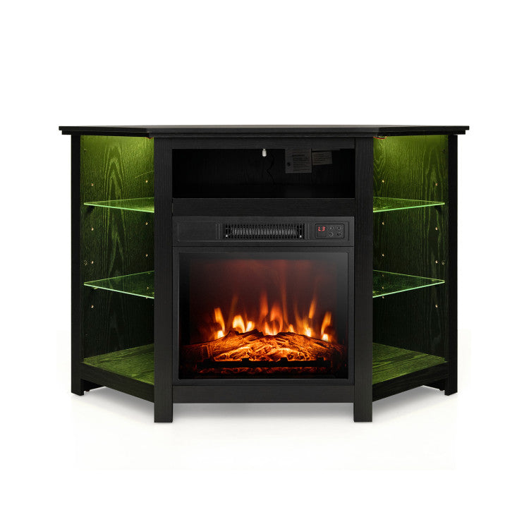 LED flame-only mode for year-round decorative use